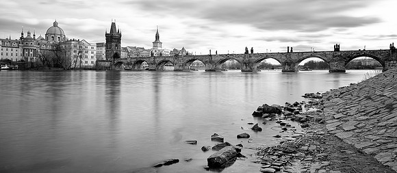 Clementinum, Charles Bridge & Vltava River