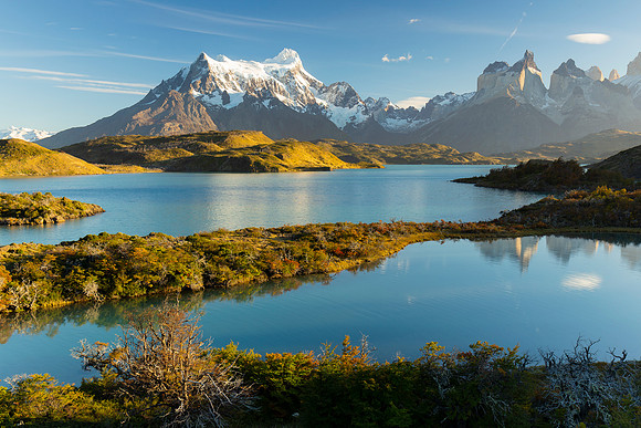 Patagonia - Torres Del Paine - Looking Across Lago Pehoe