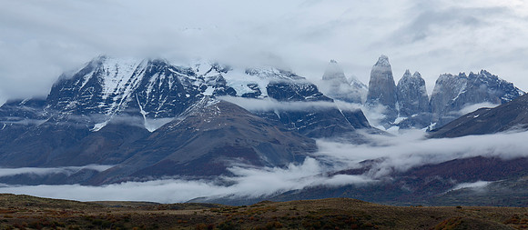 Patagonia -Torres Del Paine Mountains & Mist