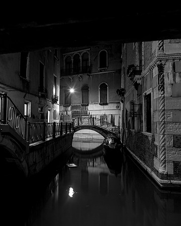 Venice - Teatro la Fenice Area Canal & Bridge