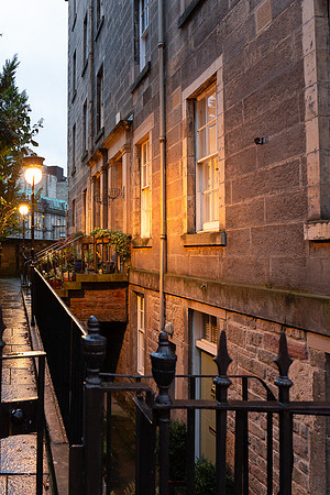 Edinburgh - Evening Light, Near St. James Quarter