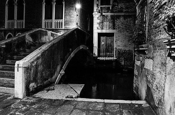 Venice - Campo San Boldo Canal & Bridge