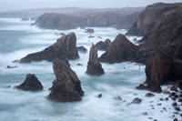 Scotland - Isle of Lewis - Mangarstadh  Seastacks