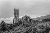 County Donegal - Ruined Church of Dunlewey. An Errigal V9B4056