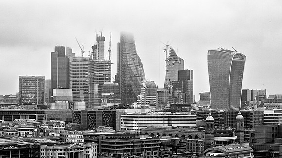 Cityscape from the Tate Modern
