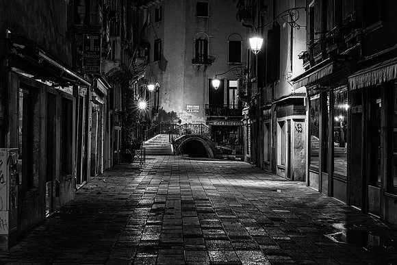 Venice - Campo San Boldo Street and Bridge
