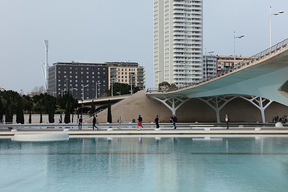 Valencia - Going to Palau De Les Arts -