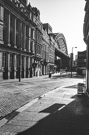 Tyne Bridge & the Side - 35mm film