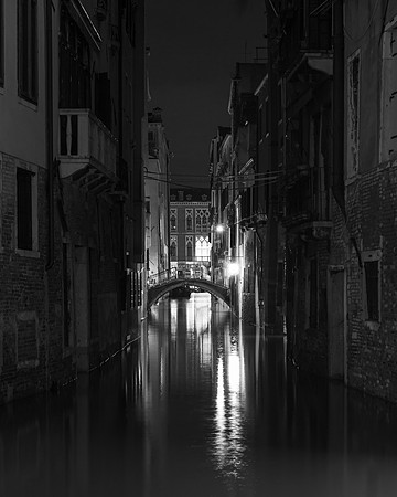 Venice - Teatro la Fenice Area Canal & Bridge