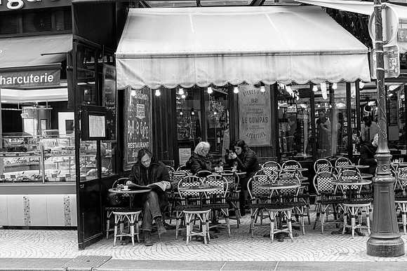 Sunday Morning in the Cafe #1