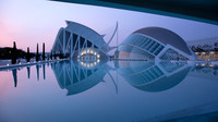 Valencia - Sunrise - Hemisferic, Science Museum