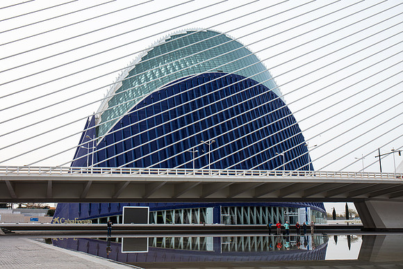 Valencia - Caixa Forum València - Àgora, Pont l'Assut de l'Or