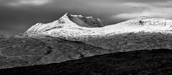 Assynt - Ben More Coigach from Loch Cul Dromannan