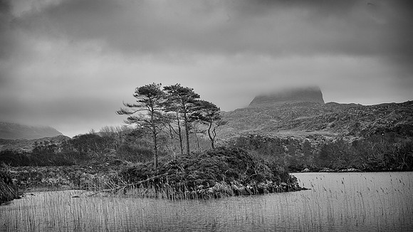 Scotland - Loch Druim Suardalain & Suilven