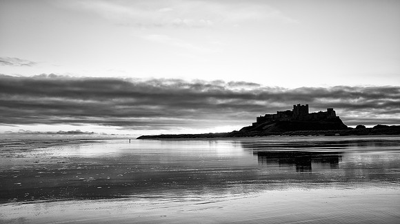 Northumberland - Bamburgh Beach & Castle