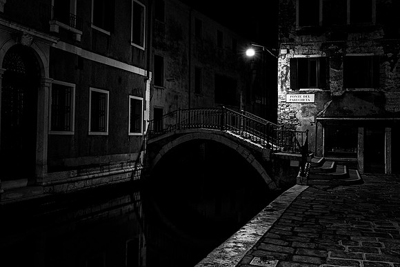 Venice - Campo San Boldo Canal & Bridge