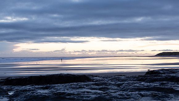 England - Northumberland - Bamburgh Beach