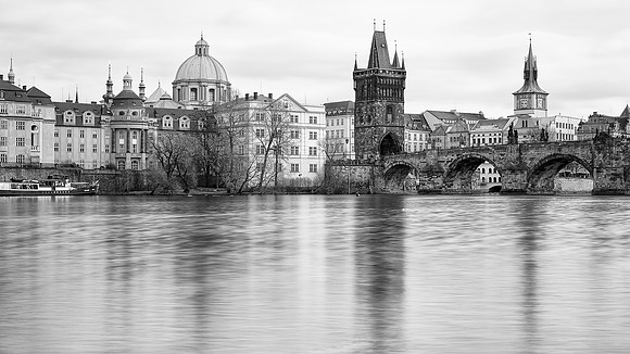 Clementinum, Charles Bridge & Vltava River
