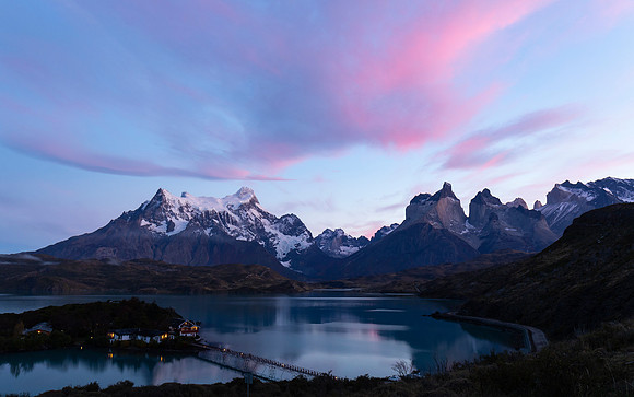 Patagonia - Torres Del Paine - Lago Pehoe - Early Morning Light