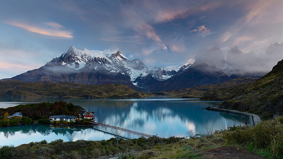 Patagonia -Torres Del Paine - Lago Pehoe - Sunrise & Early Morning Mist