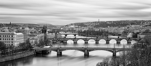Bridges over Vltava River