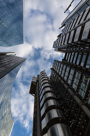 London - Lloyd's & Willis Buildings