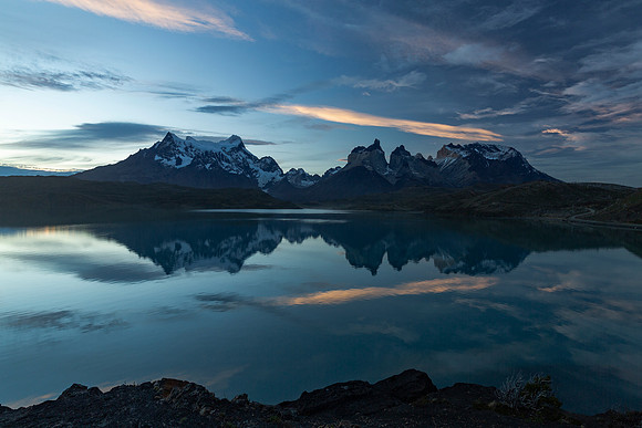 Patagonia -Torres Del Paine - Lago Pehoe - Nightfall