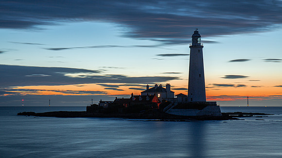 England - Northumberland - St Mary's Lighthouse