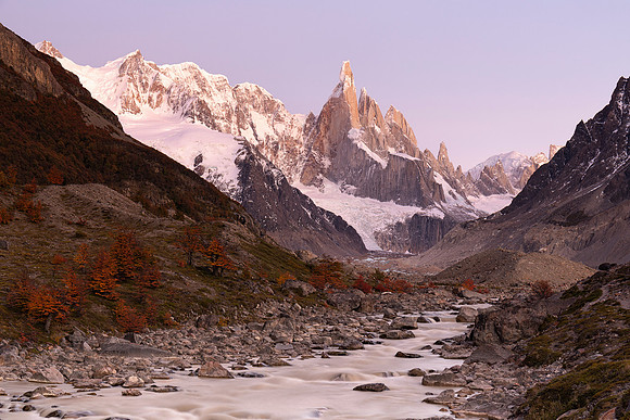 Patagonia - El Chalten Rio Fitz Roy & Granite Needles - Early Morning