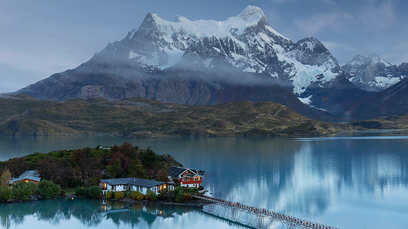 Patagonia -Torres Del Paine - Lago Pehoe - Early Morning Mist