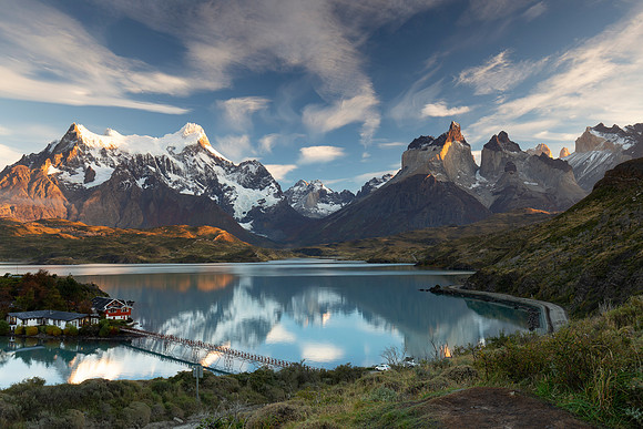 Patagonia - Torres Del Paine - Lago Pehoe - Sunrise Light