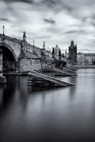 Charles Bridge & Vltava River