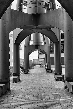 South Quays, Millwall Dock, Remembering Cranes