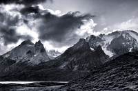 Torres Del Paine Evening Light