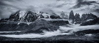 Torres Del Paine Mountains & Mist