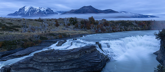 Patagonia -Torres Del Paine -  Cascada Paine & Mist