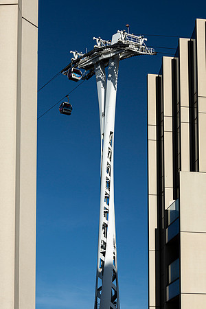 London - Greenwhich Office Block & Emirates Cable Car