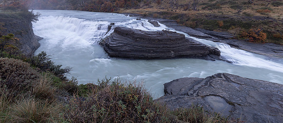 Patagonia - Torres Del Paine - Paine Cascade